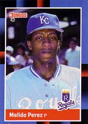 1988 Donruss Baseball Cards    589     Melido Perez RC